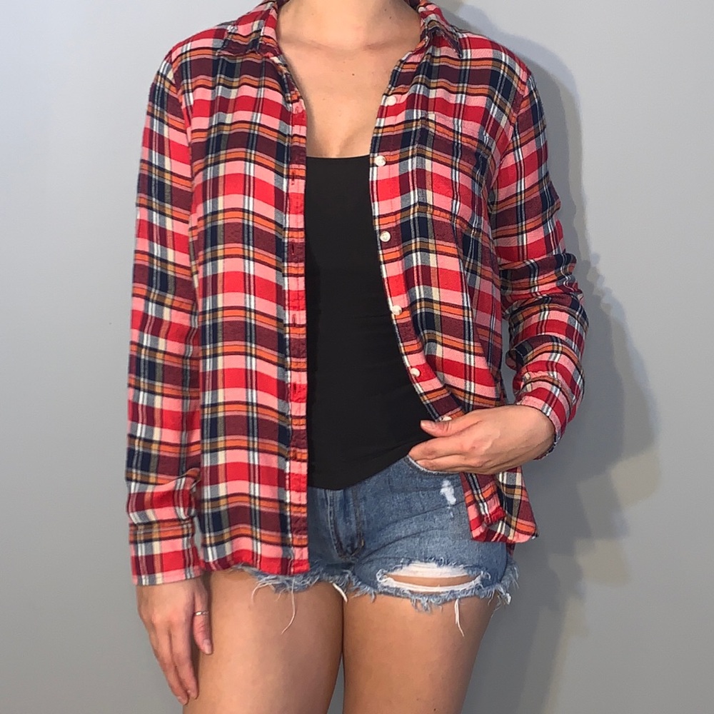 🍀 Lucky Brand flannel size S
